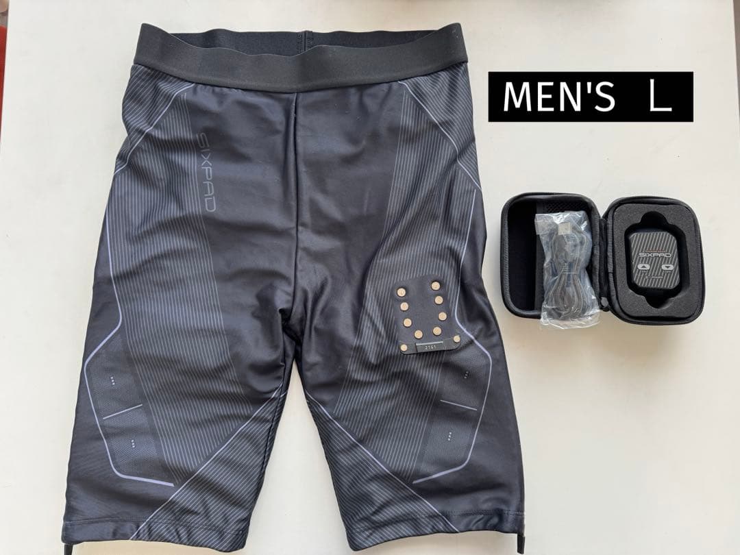 【シックスパッド】パワースーツ　ヒップアンドレッグ メンズＬ