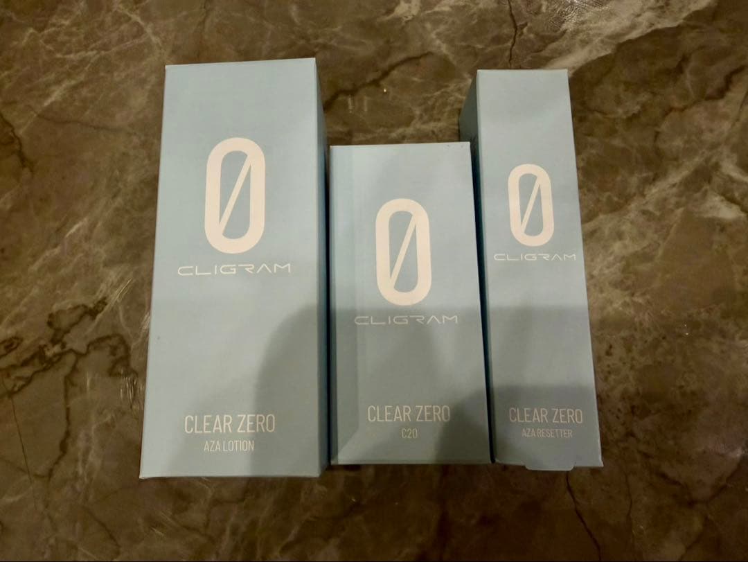 カリグラム　クリアゼロ　３点セット　新品未開封