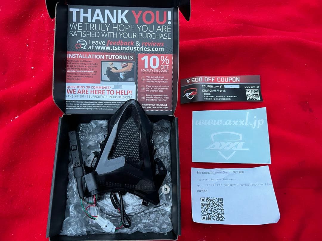 TST テールランプ s1000rr