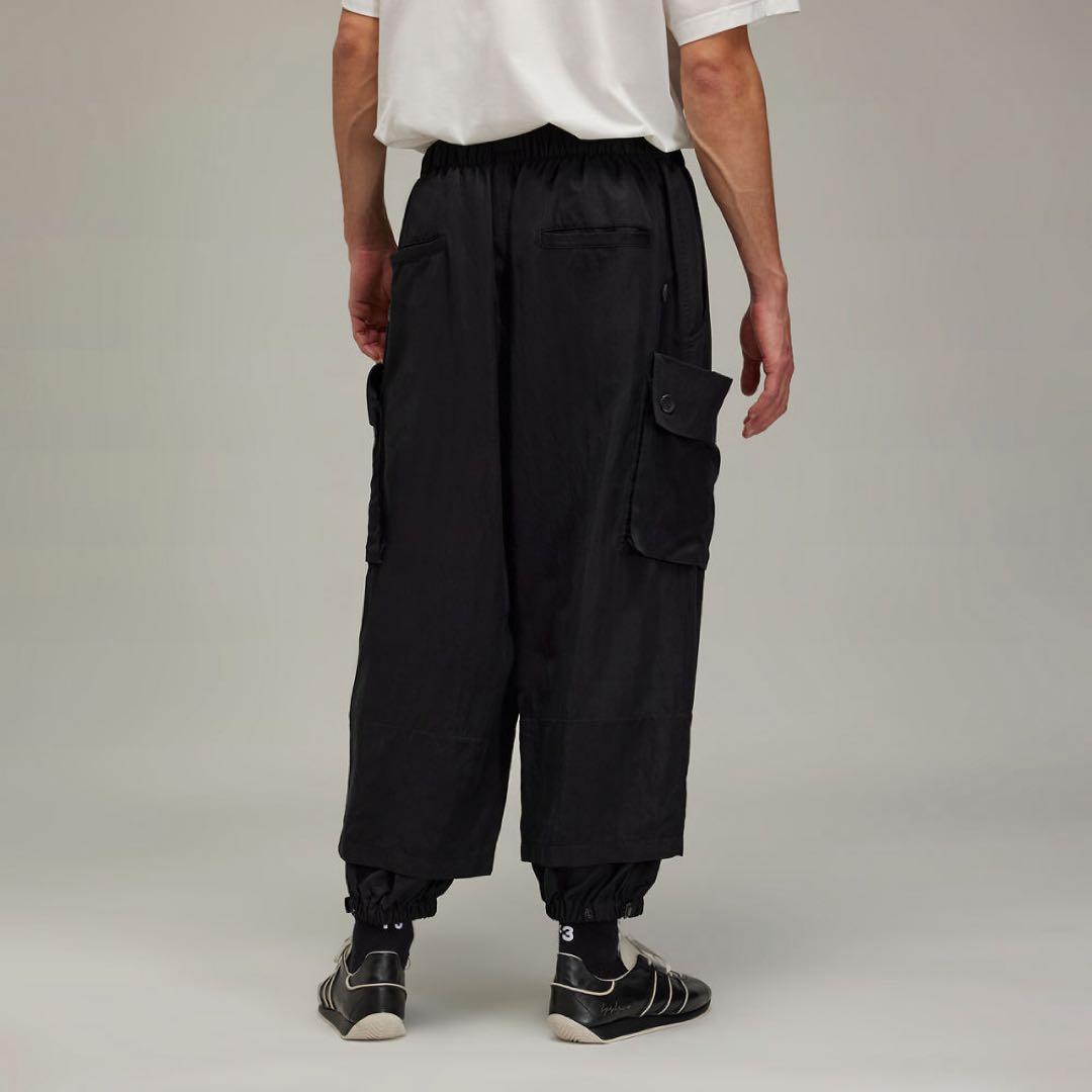 Y3 ウォッシュドツイル カーゴ パンツ（L）新品
