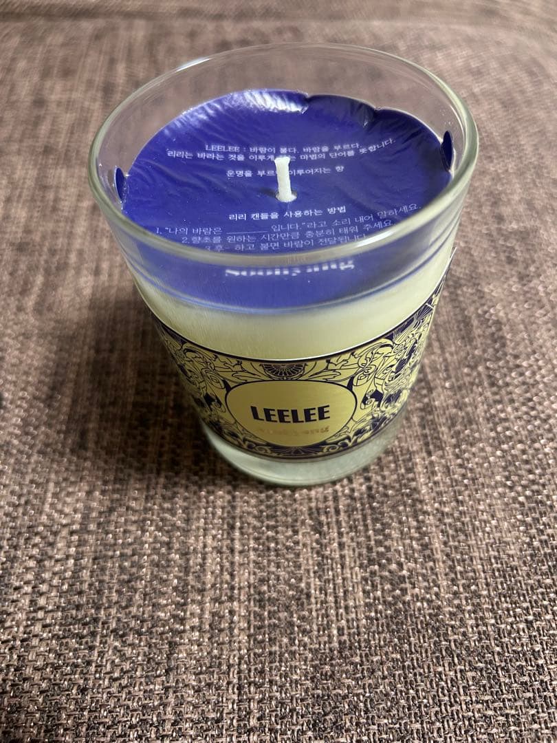 【超希少】LEELEE セリ アロマキャンドル Sooh yang 愛の不時着