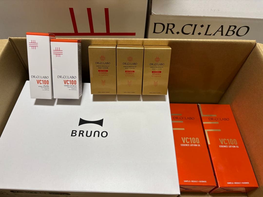 DR.CI:LABO VC100ローション　デュオセラム　おまけ付き