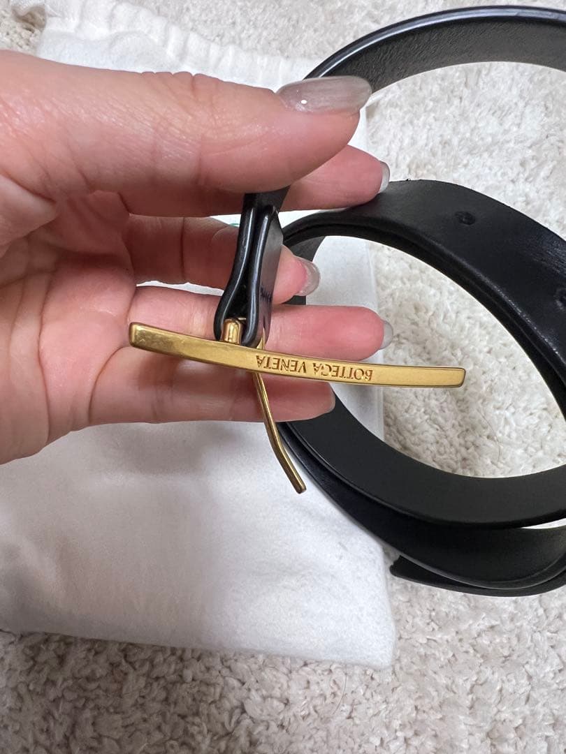 BOTTEGA VENETA ブラックベルト