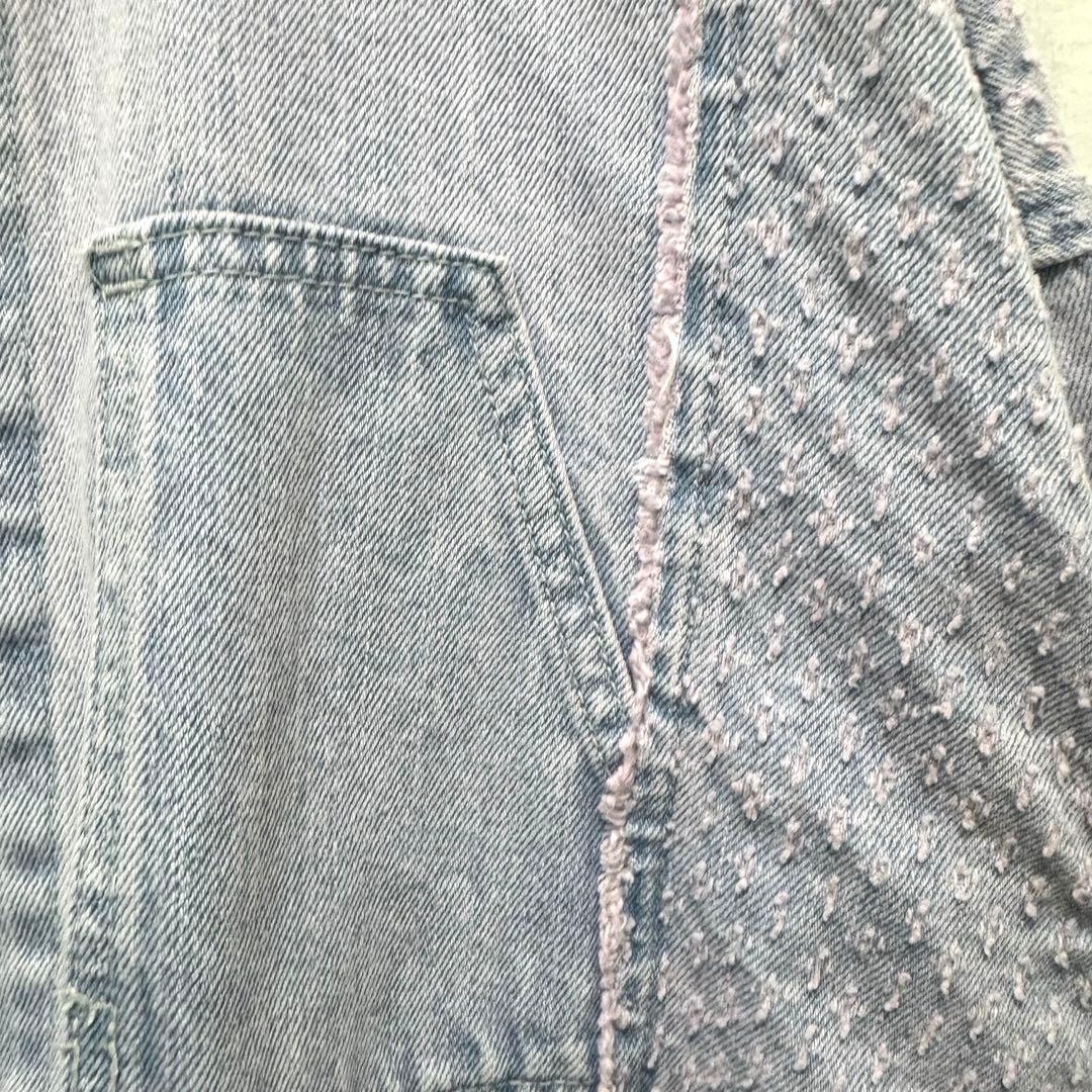 2025SS ニコアンド REMAKE COVERALL デニム ジャケット