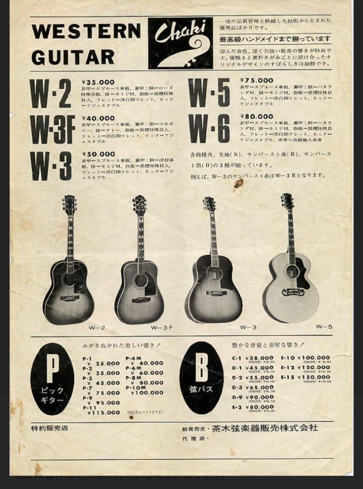 Chaki アコースティックギター