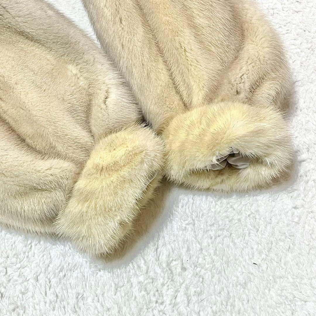 SAGAMINK  桂由美 パールミンク 毛皮 クロップド丈 コート