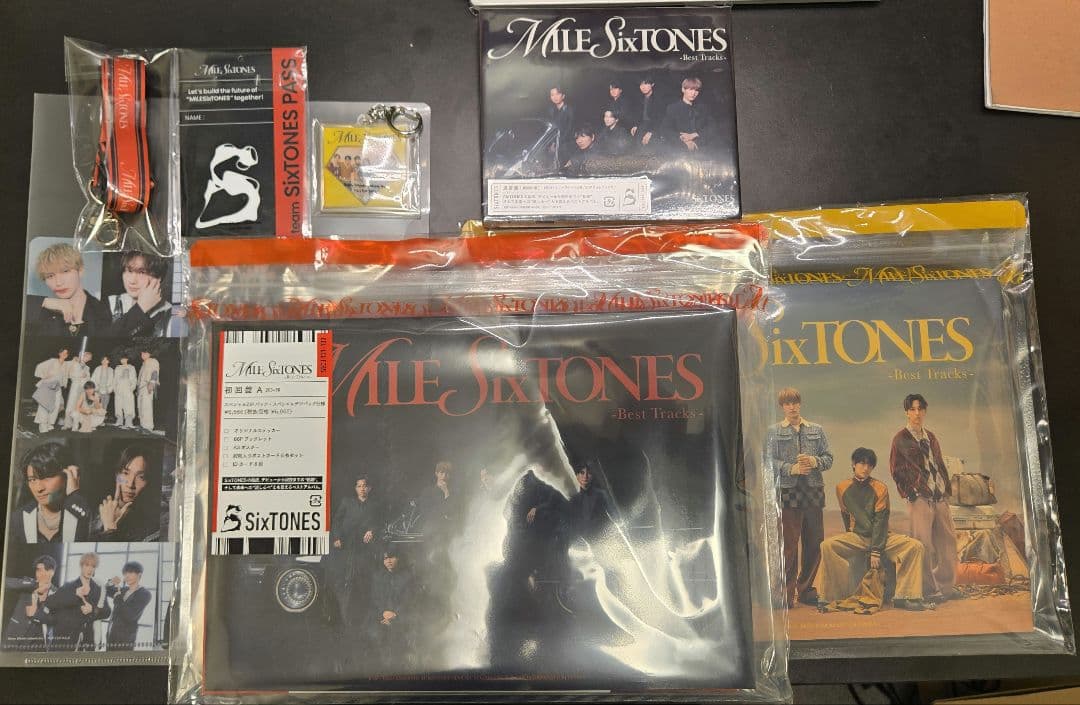SixTONES ベストアルバム MILESixTONES 初回A・B・通常盤