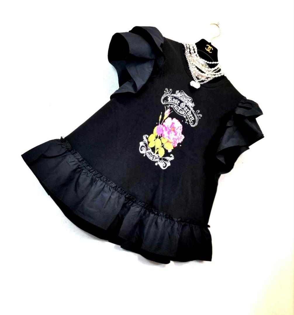 ✨新品希少44❣✨夏〜まるでリカちゃん✨カワイイ〜フリフリフリルがキャシャ観せ✨