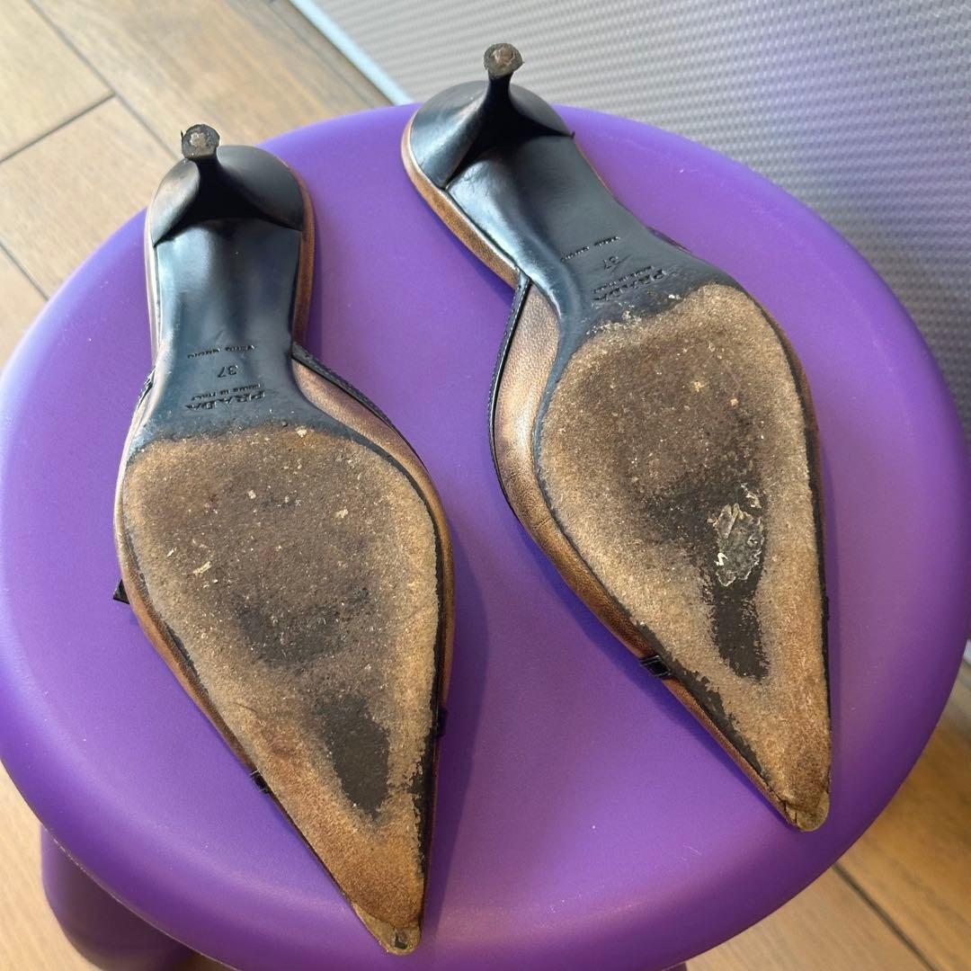 PRADA プラダ ポインテッドトゥミュール