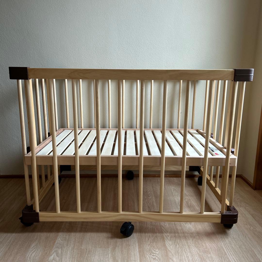値下げ farska フォルスカ ミニジョイントベッド ネオ（木製ベビーベッド）