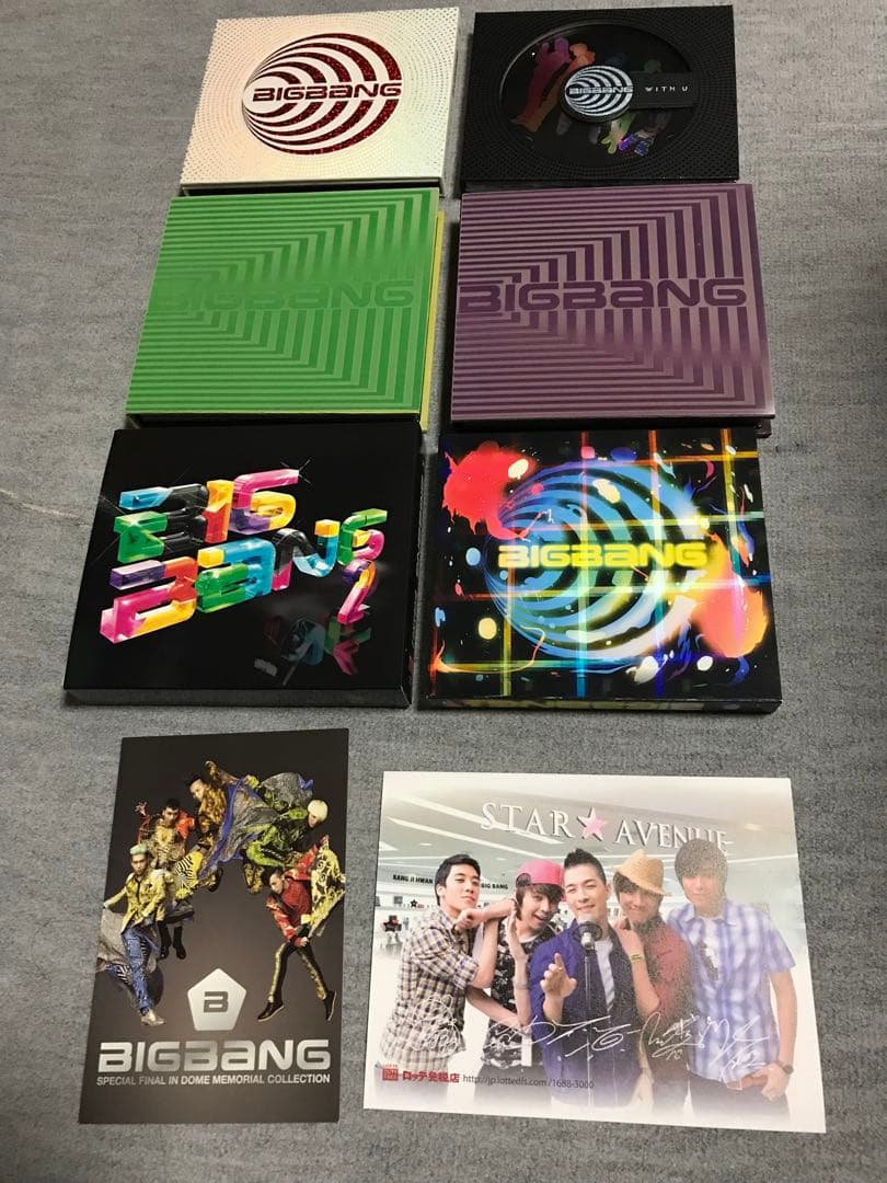 【廃盤】BIGBANG 日本アルバム 6枚セット まとめ売り おまけ付き