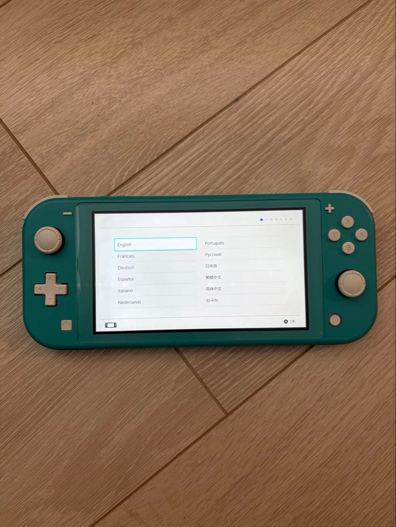 ぽ*ん様 Nintendo Switch Lite ターコイズ