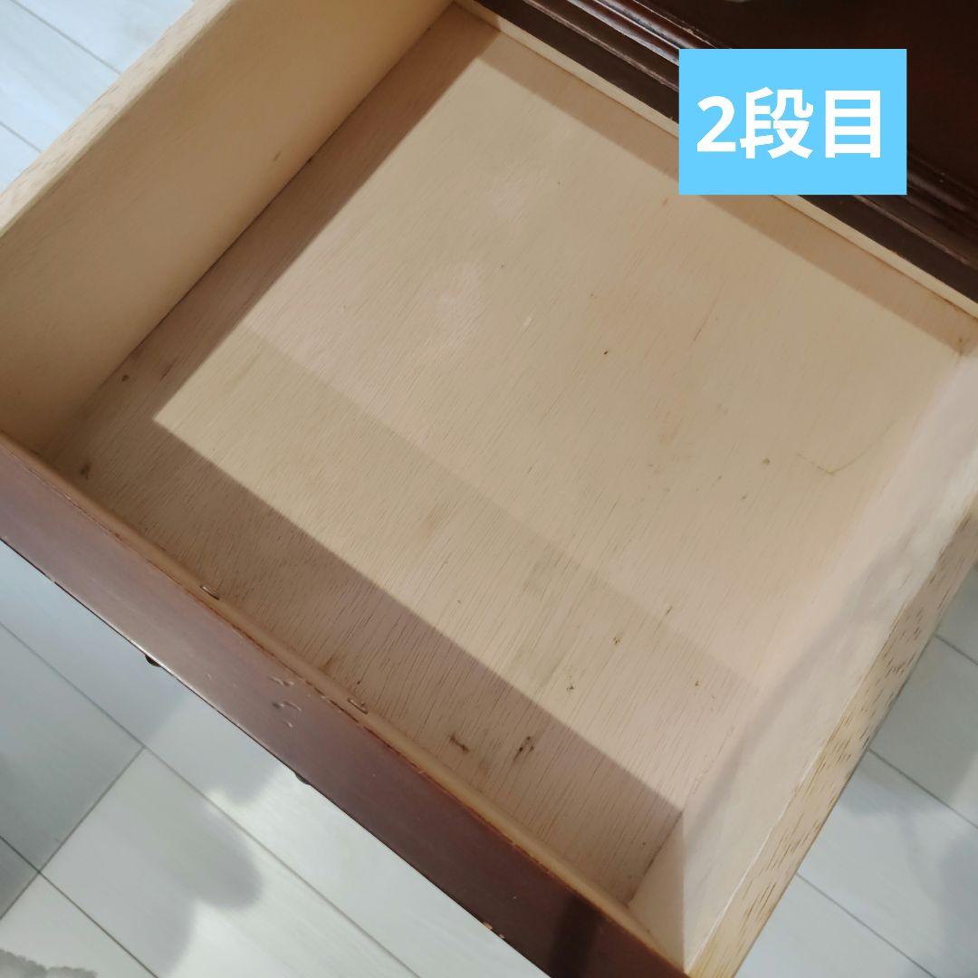 東海家具 5段チェスト ブラウン