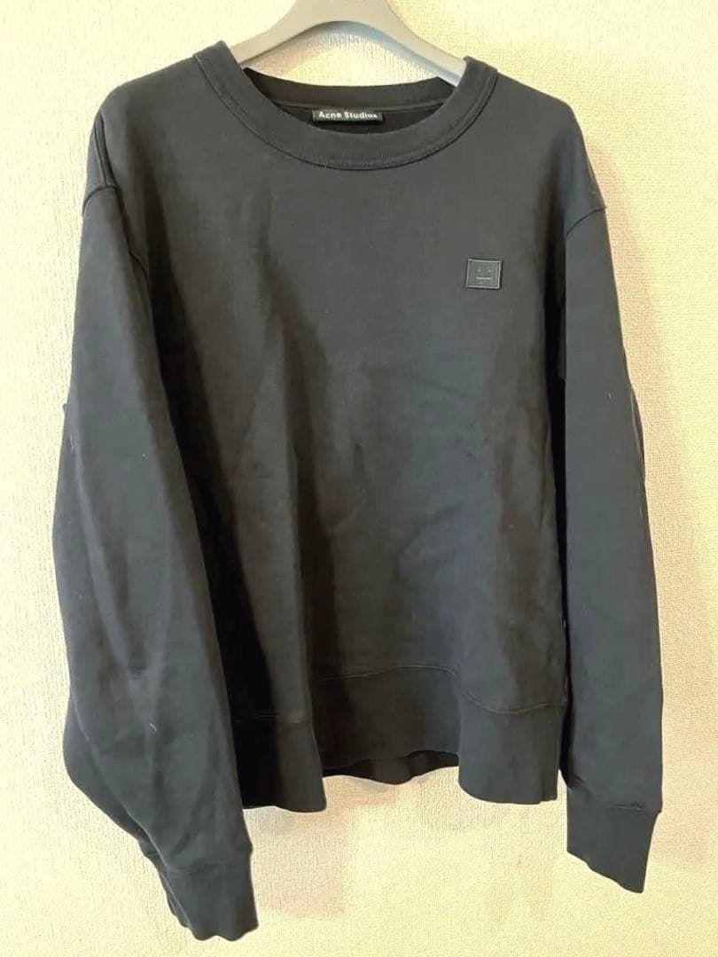 アクネストゥディオズ　スウェット　ブラック　Mサイズ