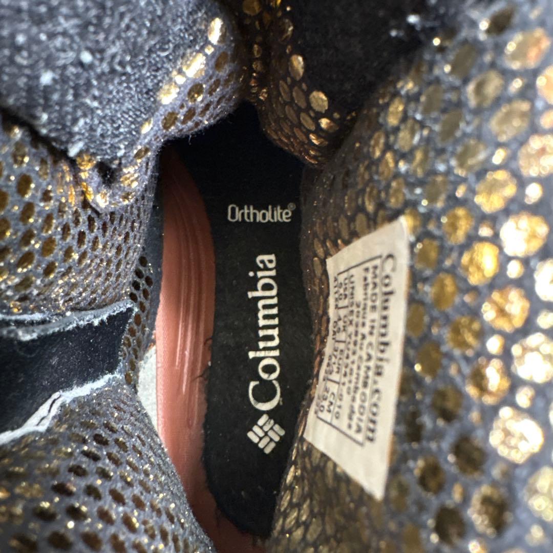 【Colombia】コロンビア サップランド スノーブーツ　WP ブラック　23