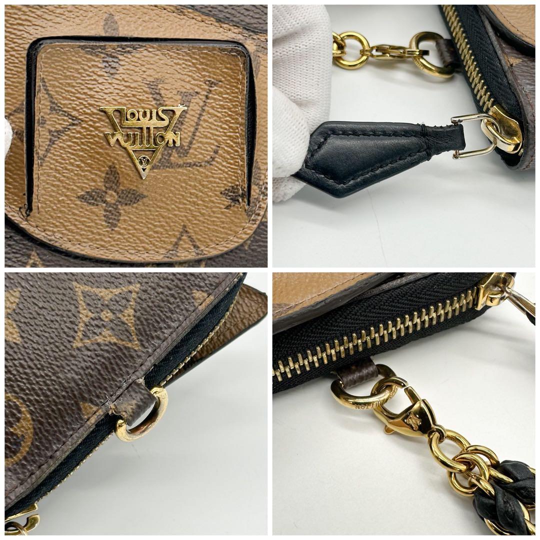 【希少】ルイヴィトン ジッピーウォレット モノグラム リバース シャディ 長財布