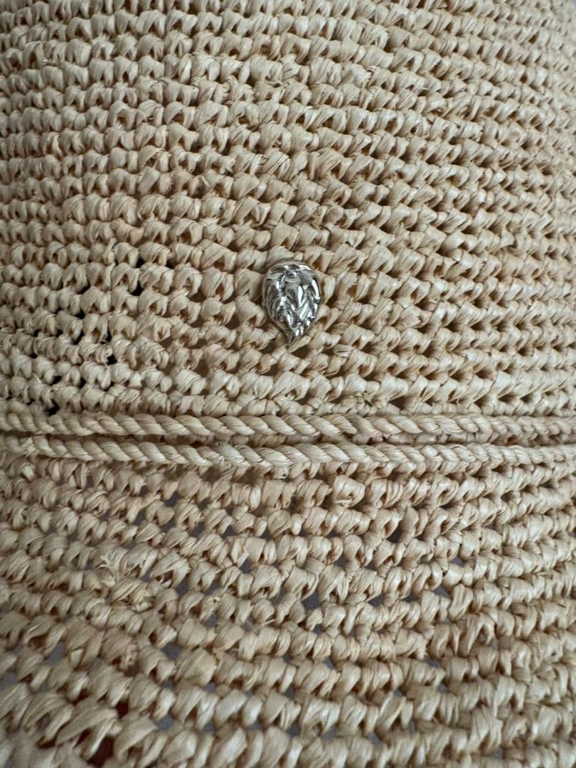 ヘレンカミンスキー 麦わら帽子未使用タグ付き　ナチュラル