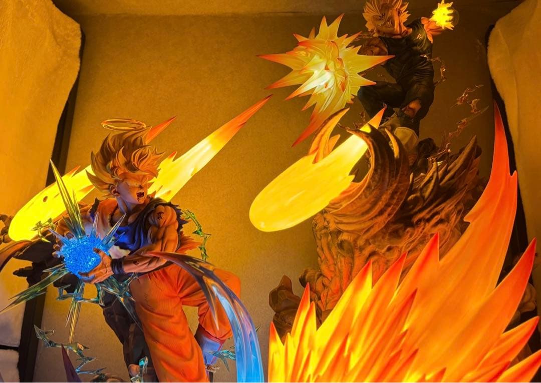 ドラゴンボール 孫悟空 ベジータ フィギュア ガレージキット