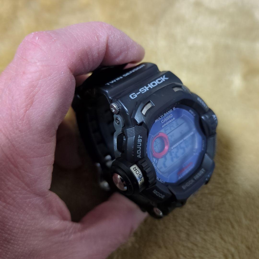 G-SHOCK RISEMAN GW-9200J-1JF ブラック×レッド