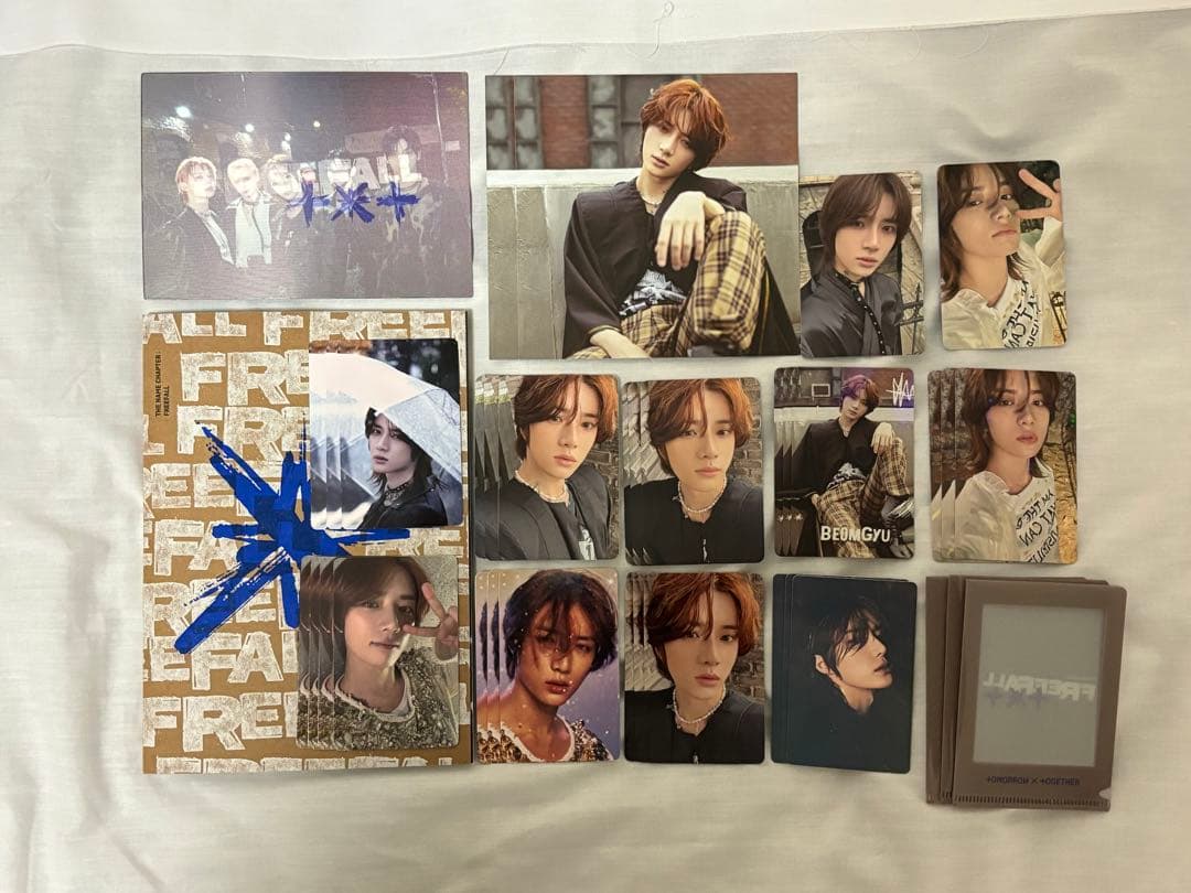 TXT FREEFALL REALITY GRAVITY ボムギュ 特典