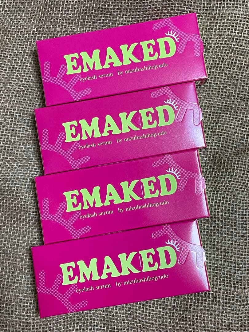 新品未開封 エマーキット 水橋保寿堂製薬 4本セット