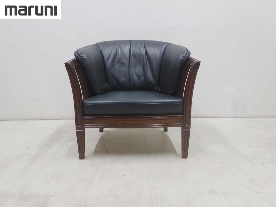 ■maruni マルニ■地中海ロイヤル シャルル 1人掛け 1P ソファ-1