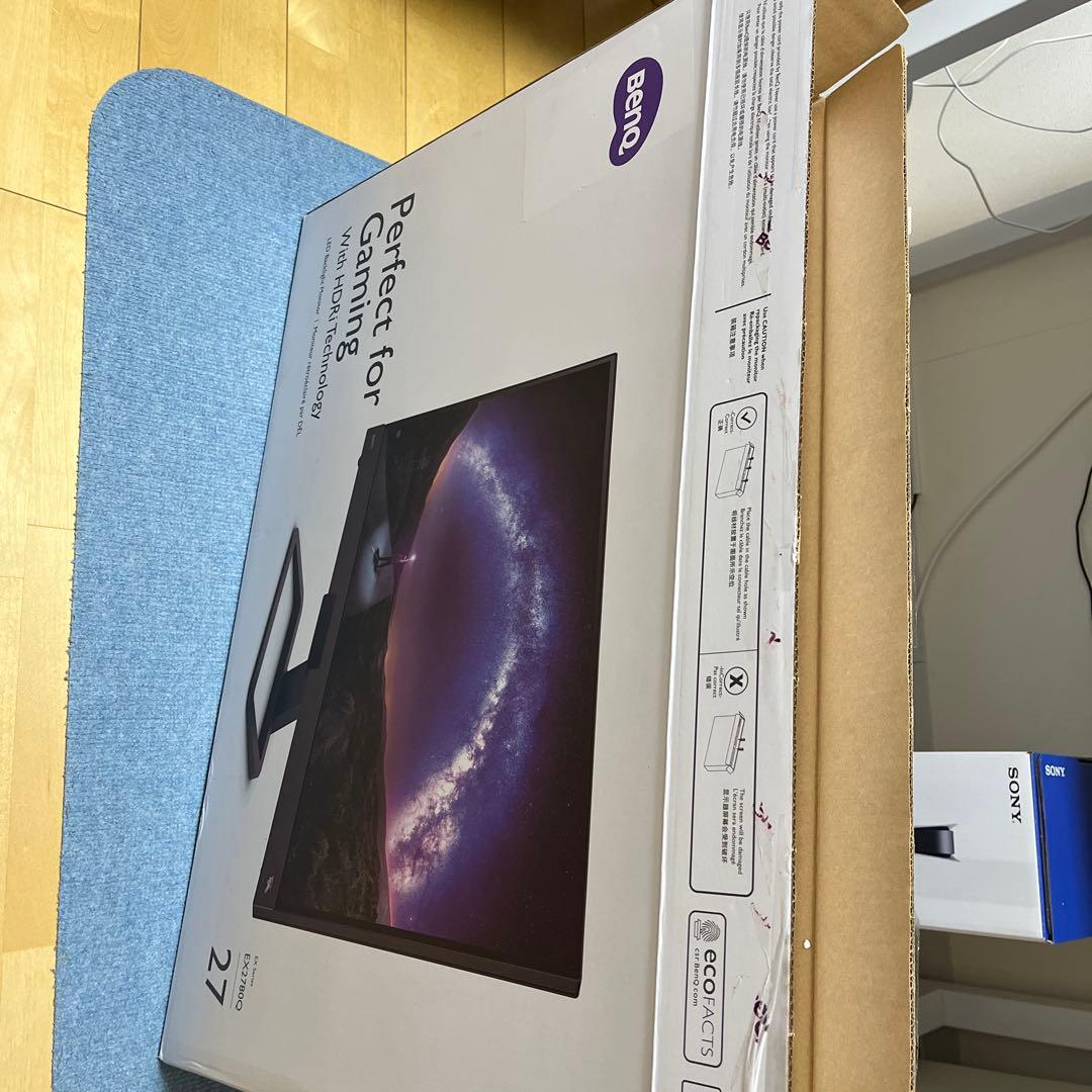 BenQ MOBIUZ EX2780Q + モニターライト