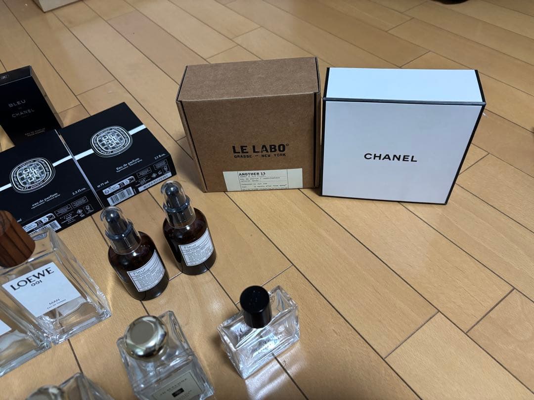 【空き瓶】人気香水 ガラスボトル まとめ売り（中身なし）