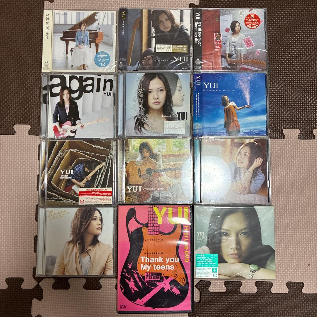 YUI CD/DVDまとめ売り