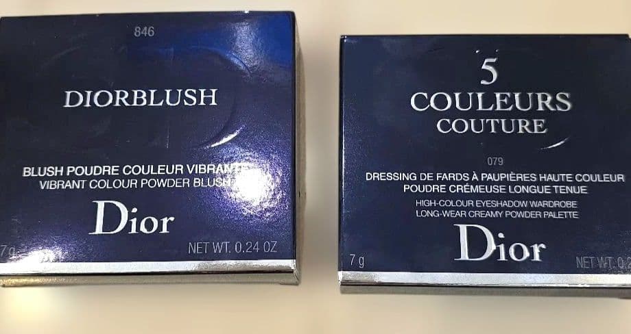 Diorチークシャドウセット　blush 846 Couture 079