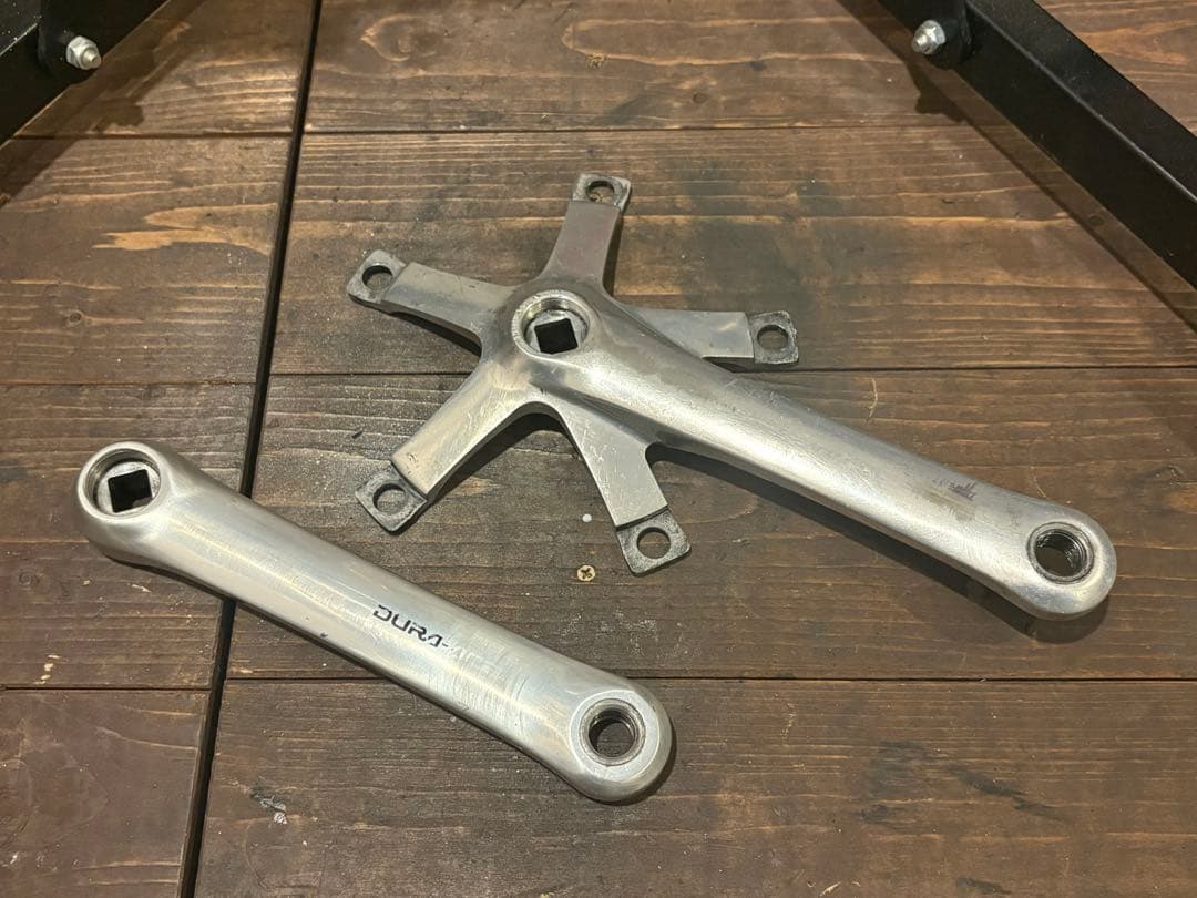 パーツ SHIMANO DURAACE FC-7600 165mm njs