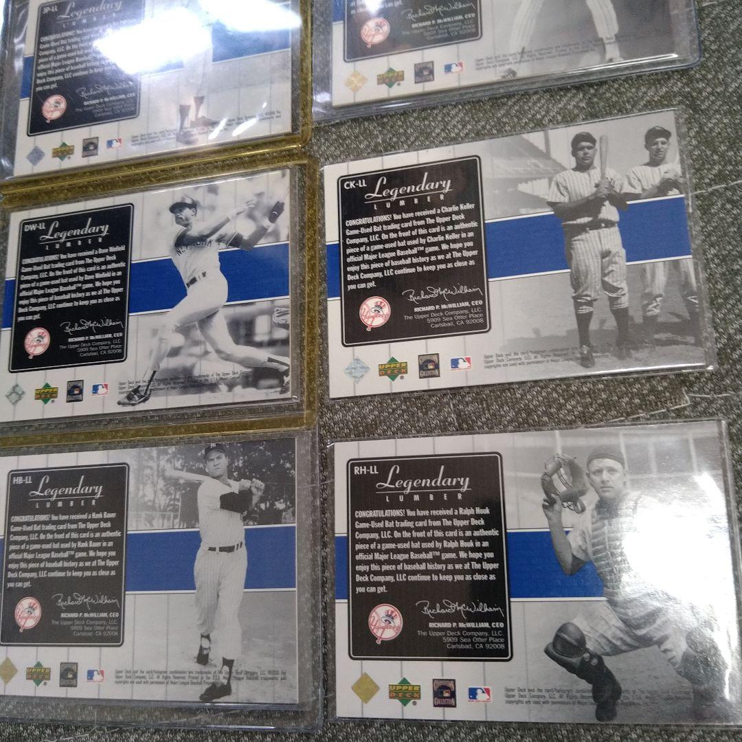 MLB ヤンキースレジェンド　バットカード