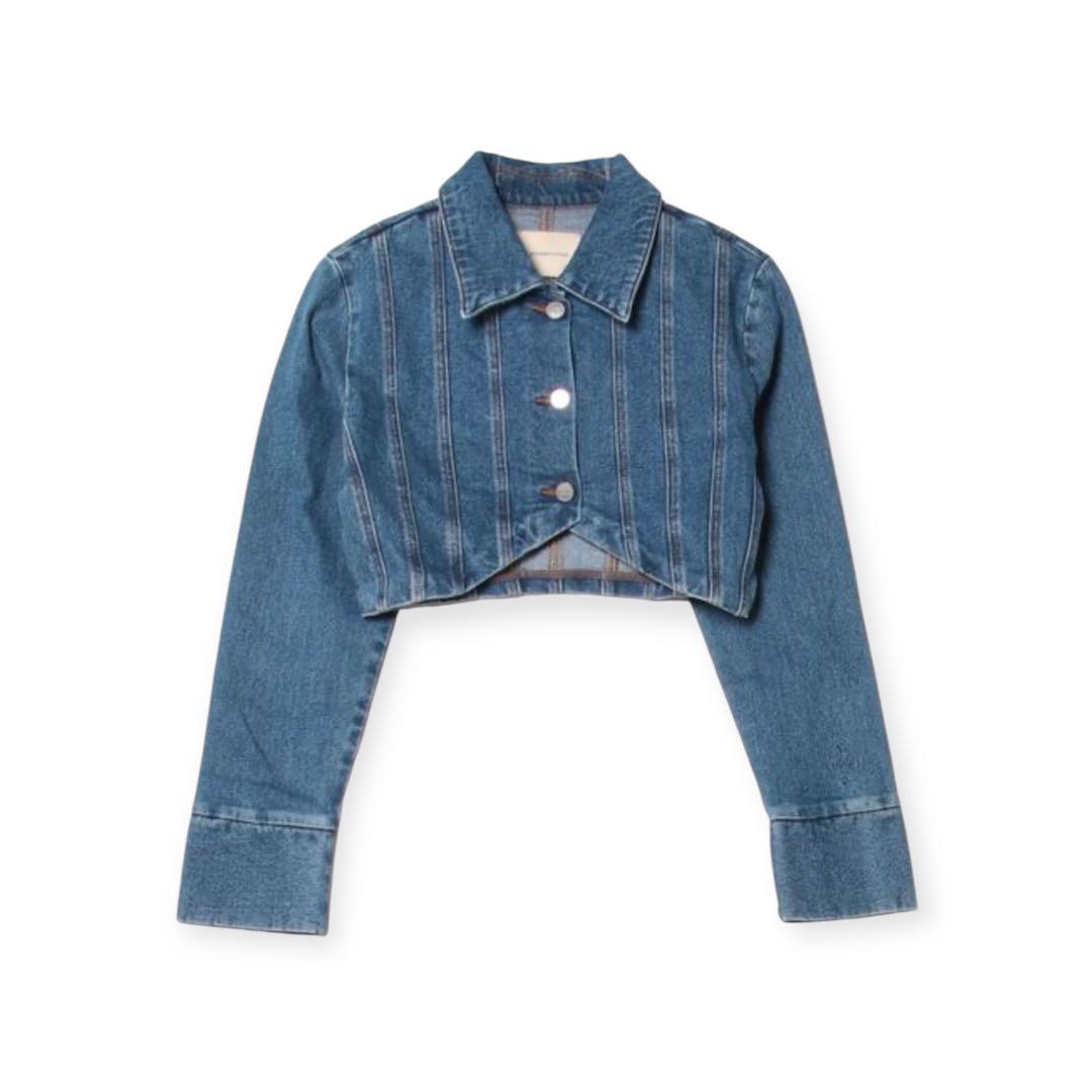 新品　Paloma Wool GUILLERMO クロップドデニムジャケット