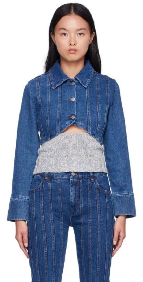 新品　Paloma Wool GUILLERMO クロップドデニムジャケット