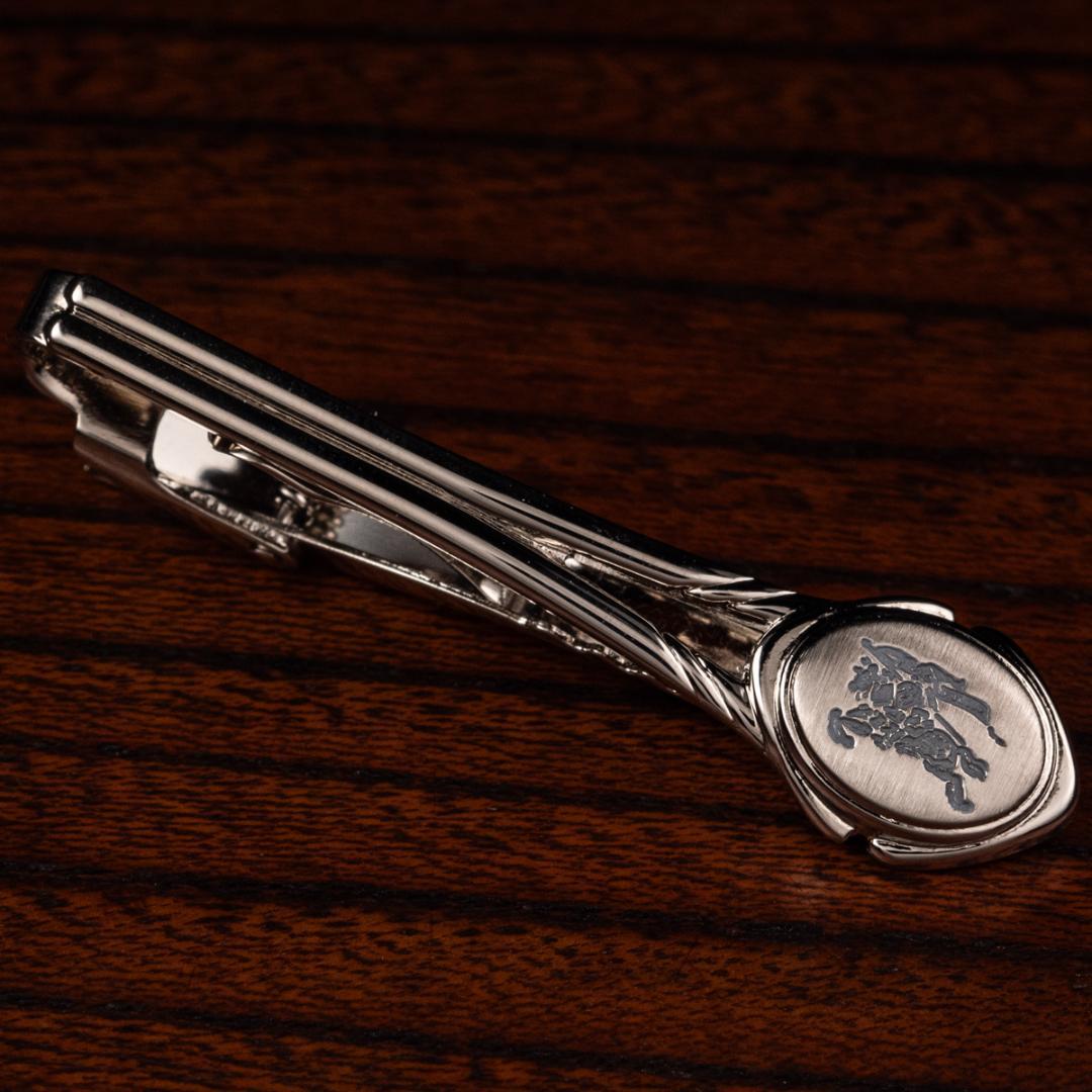 【英国王室御用達】 バーバリー 騎兵デザイン Burberry ネクタイピン