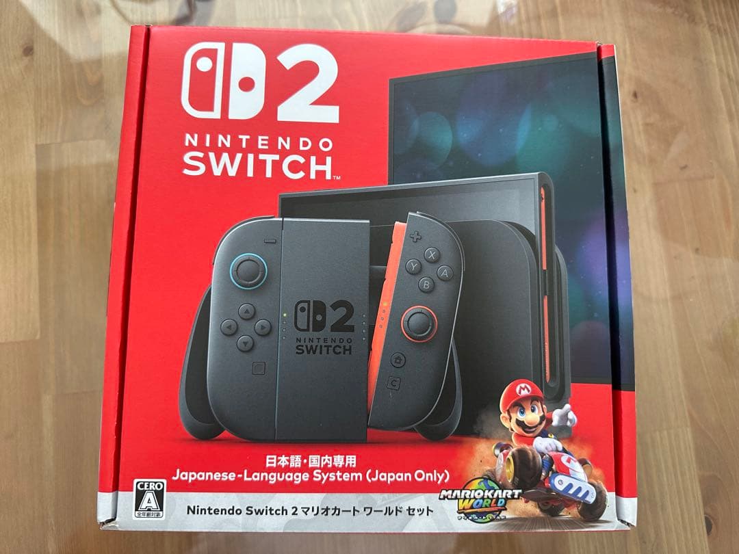 Nintendo Switch 2 日本語対応 本体 マリオカートセット