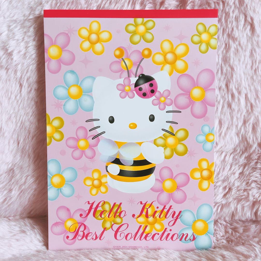 希少激レア　ハローキティ　メモパッド　アソート　2004 サンリオ　24柄96枚