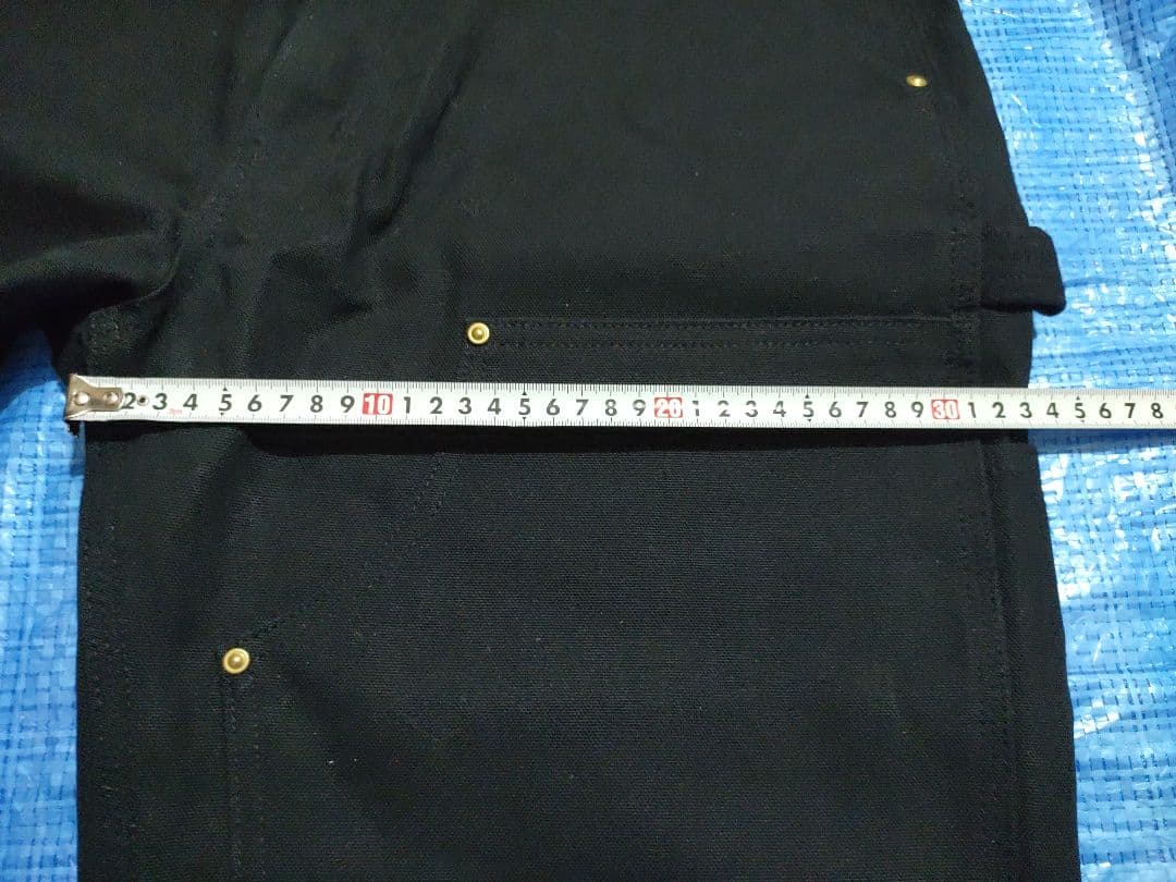 Carhartt ダブルニー w34×L32 USA製 ブラック ペインター