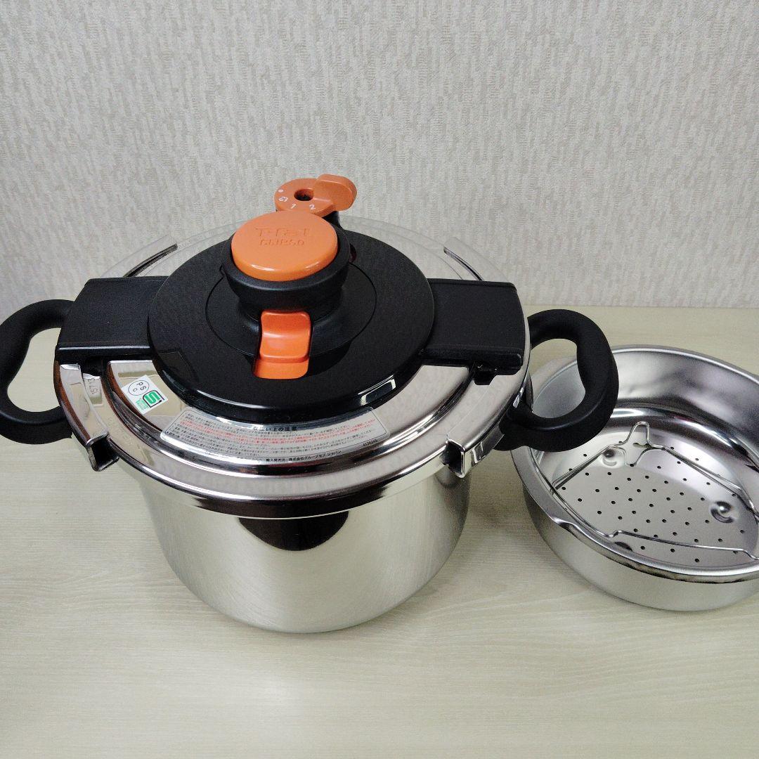 まーちゃん　T-fal　圧力鍋　6L　クリプソ　美品