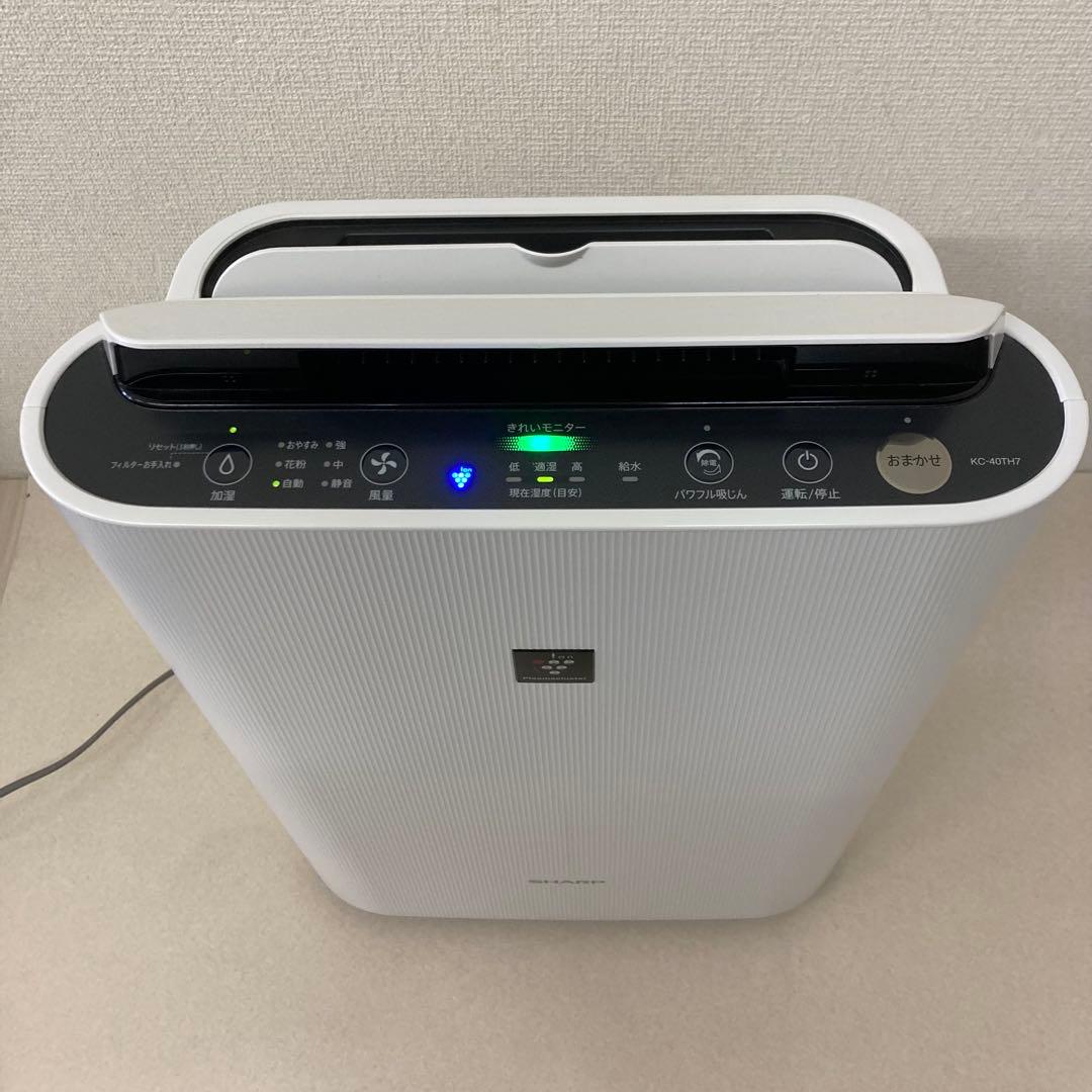 シャープ 加湿空気清浄機 2023年製 KC-40TH7-W