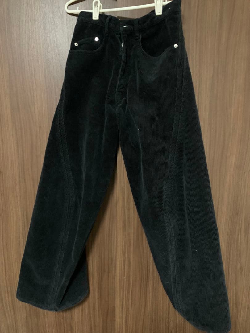 完売品 NVRFRGT 3D TWISTED WIDE LEG 5P PANTS