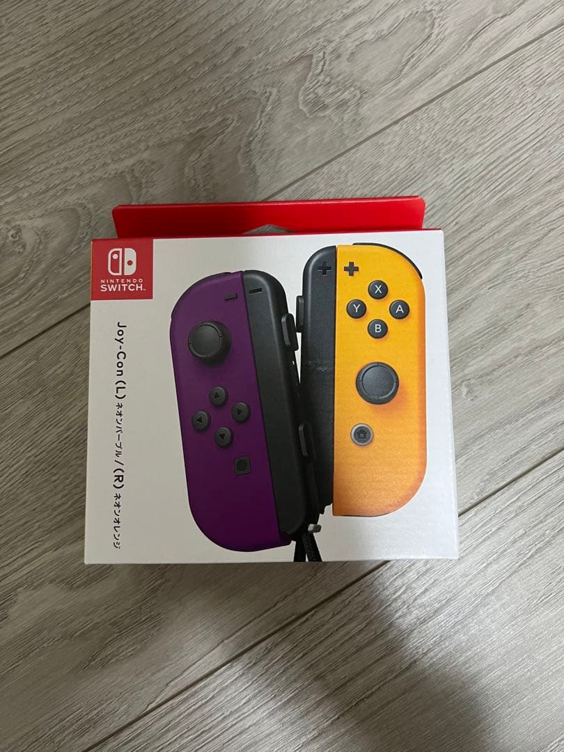 【新品未開封】Switch JOY-CON ネオンパープル/ネオンオレンジ