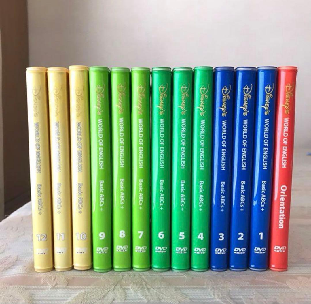 DWE ディズニー英語システム DVD 12枚+オリエンテーション