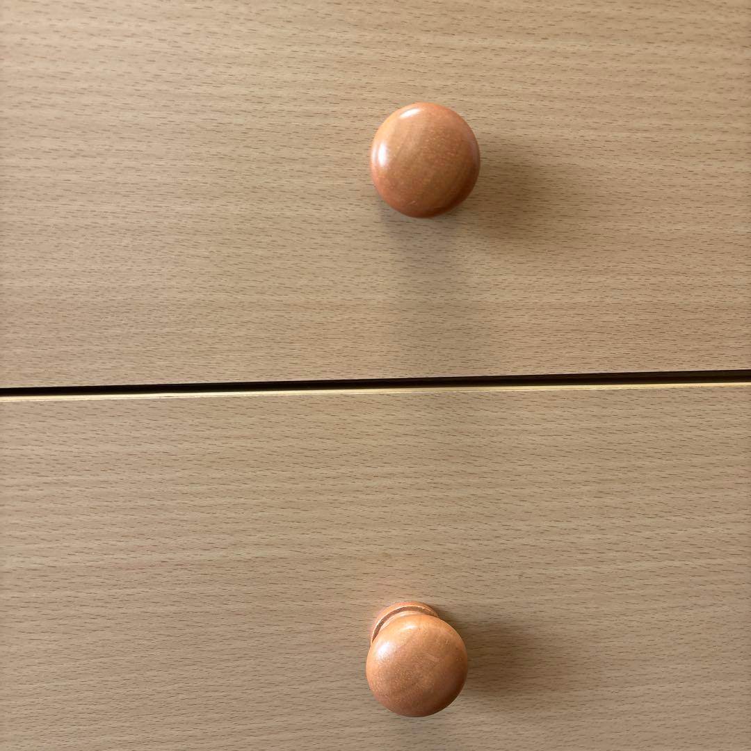 【廃盤品】　KATOJI プーさんチェストベビータンスキャスター付 3/15迄