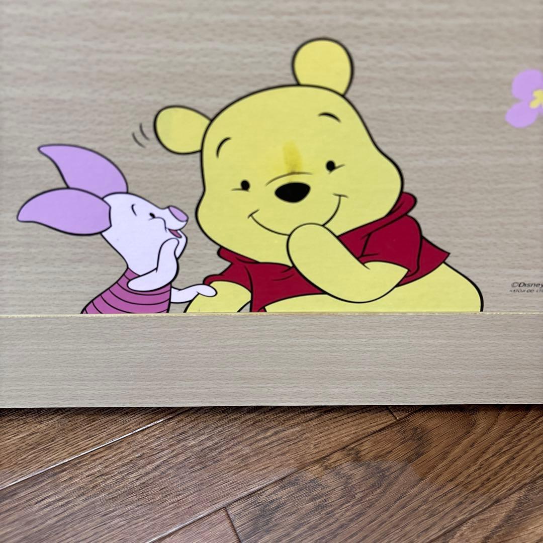 【廃盤品】　KATOJI プーさんチェストベビータンスキャスター付 3/15迄