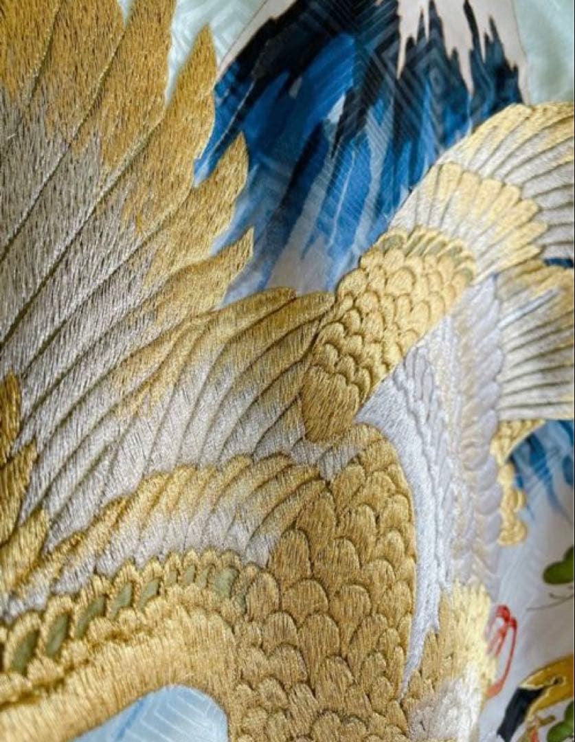 お宮参りセット　産着　絹　男の子