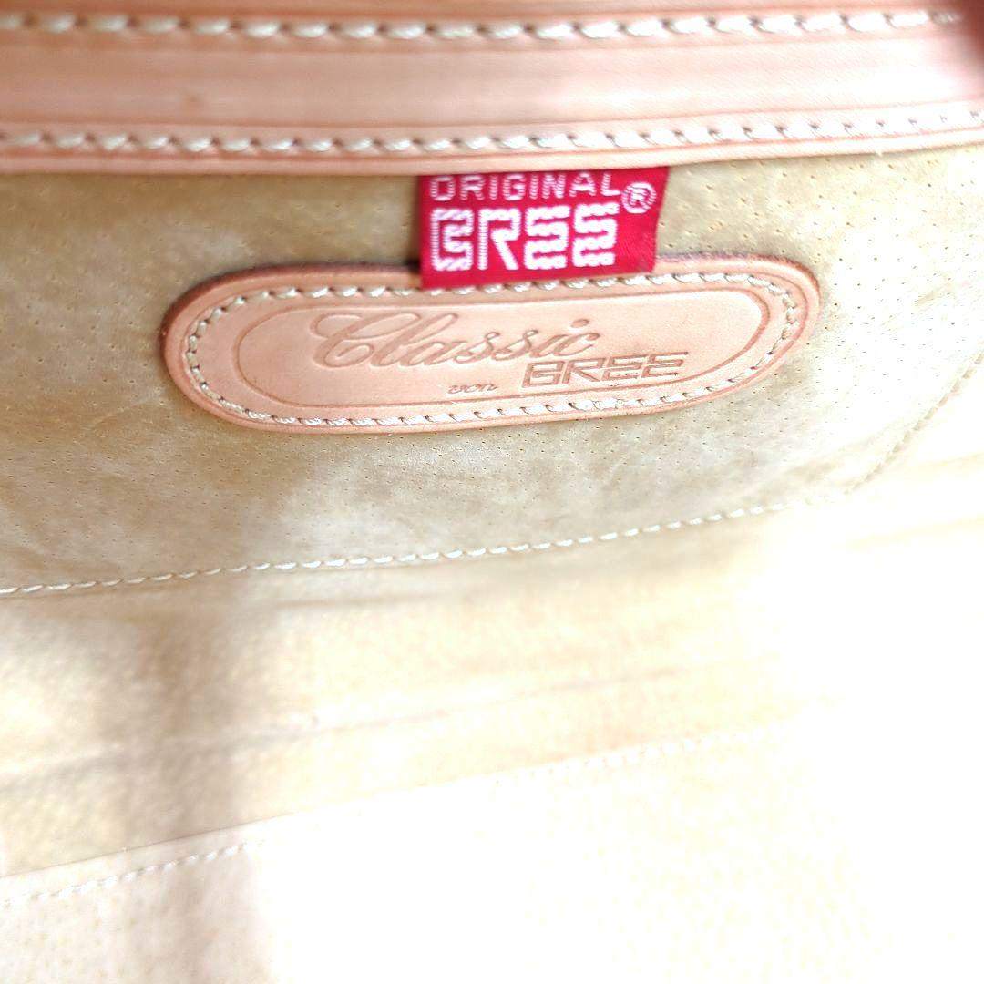 【未使用級】ブリー 2way ボストンバッグ ヌメ革