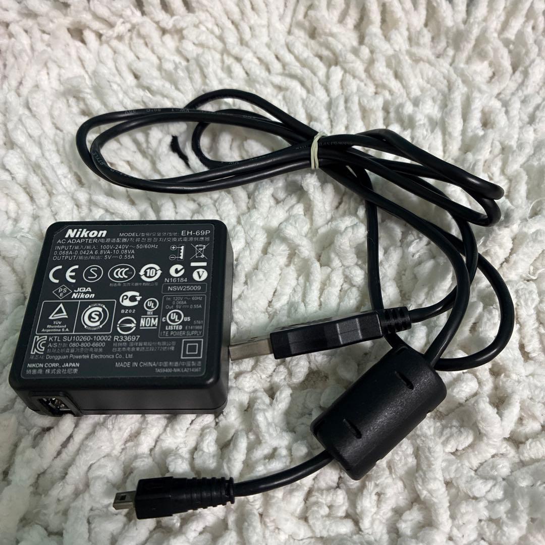 Nikon COOLPIX S3300 ピンク 動作確認済 純正バッテリ　充電器