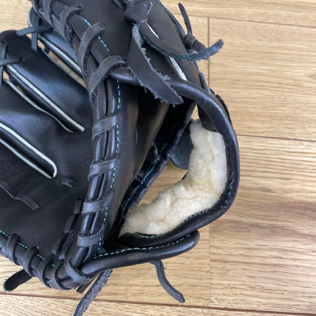 BM　ベースマン 硬式　左投げ　投手用　グローブ　プロフェッショナルモデル　黒