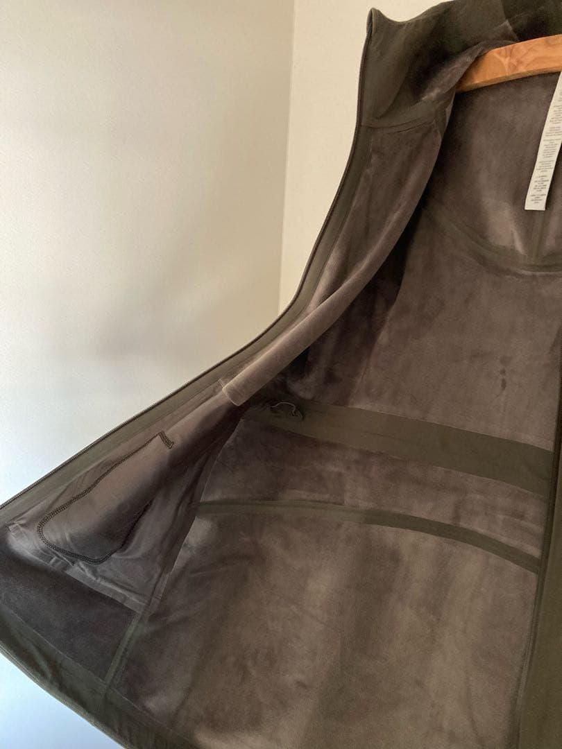 Lululemon ルルレモン フルジップ パーカーコート　 オリーブ　6